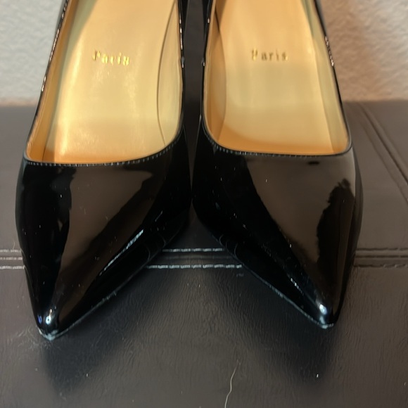 Christian Louboutin Patent Leather Kate 100mm Heels size 41 /10 - Picture 11 of 11
